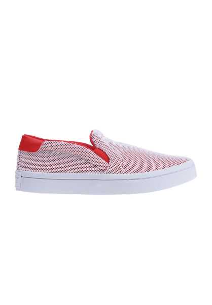 Online Store Adidas Court Vantage Adicolor - Rosso Donna Moda Trainers (X3589)